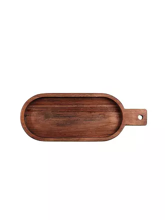 ASA SELECTION | Schale oval flach "Wood" 33,4x13cm (Akazie Massiv) | 